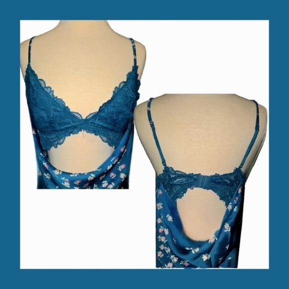 🆕Gossamer Glow Lace Trim Nightgown/Midi Dress by Free People/Intimately - Small - Picture 13 of 15